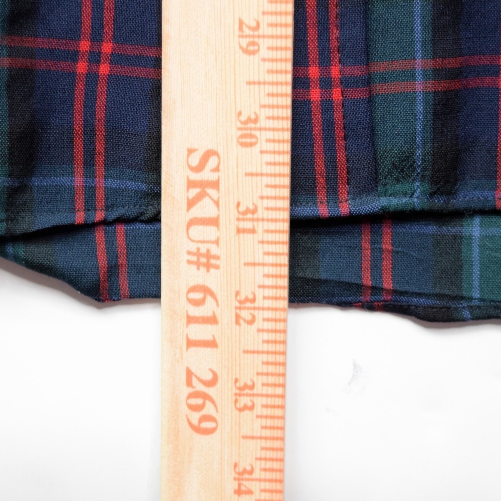 Vintage 90s Sir Pendleton Mens XL Worsted Wool MacTaggart Tartan Plaid Shirt - Picture 10 of 14